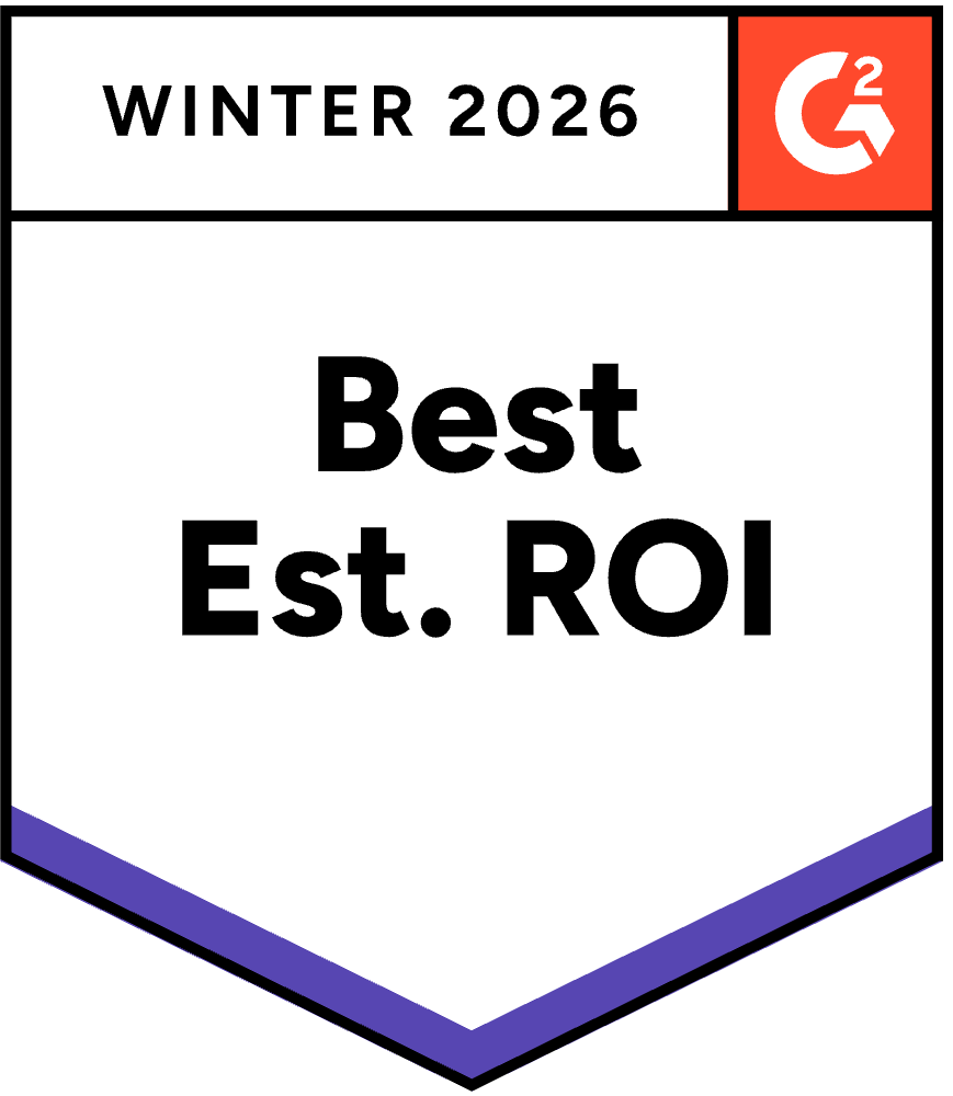 G2 Badge - Best ROI